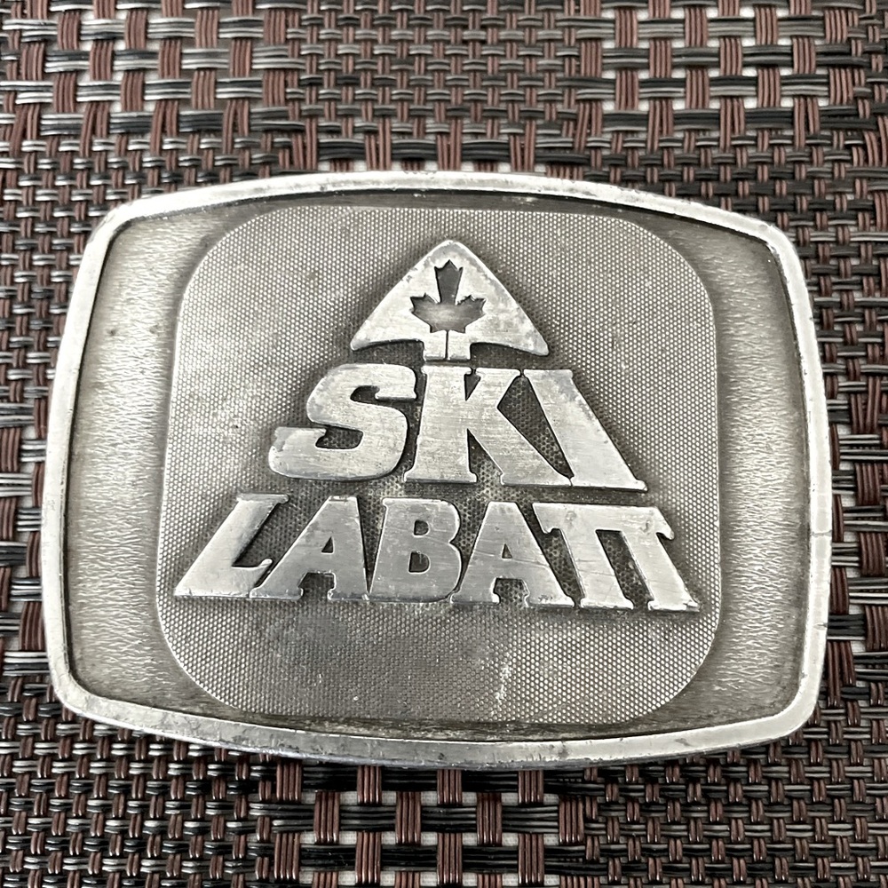 Ski Labatt 70’s Belt Buckle